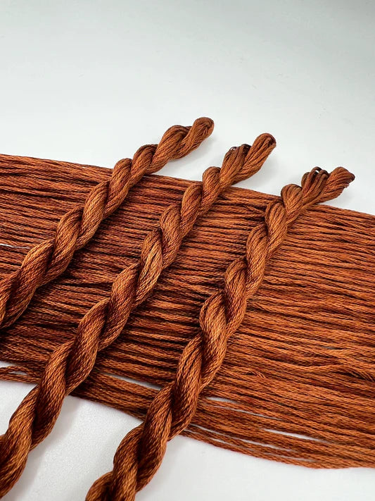 Russet - Pirate + Robin 6 Strand Embroidery Floss