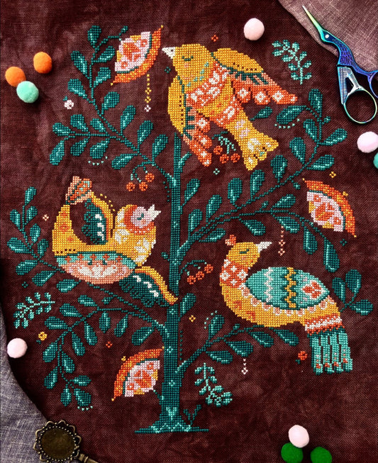 Songbirds and Berries - Quaternion Creations