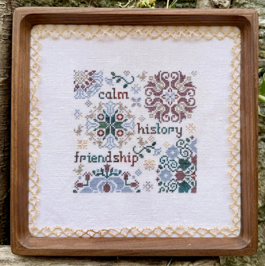 Stitching Brings Quaker - Jan Hicks Creates
