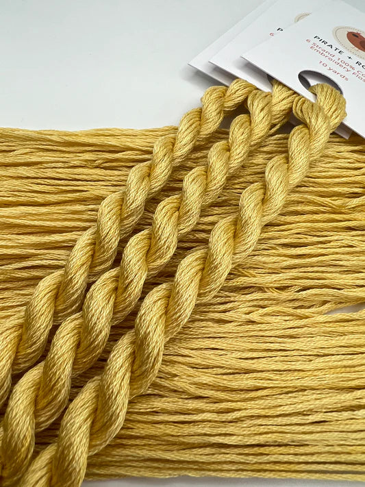 Straw - Pirate + Robin 6 Strand Embroidery Floss