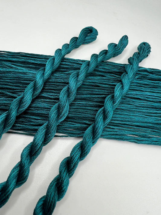 Teal - Pirate + Robin 6 Strand Embroidery Floss