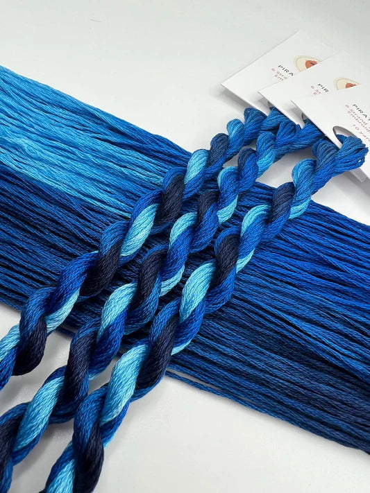 Tekhelet - Pirate + Robin 6 Strand Embroidery Floss
