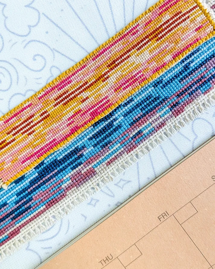 Temperature Year II - Shaded Stitchery