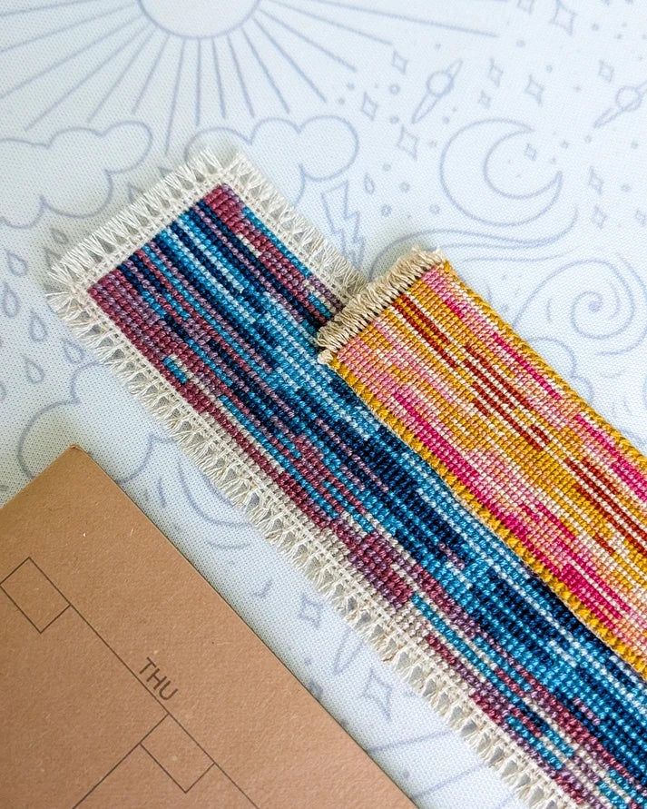 Temperature Year II - Shaded Stitchery