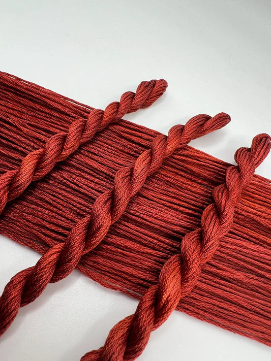 Terracotta - Pirate + Robin 6 Strand Embroidery Floss