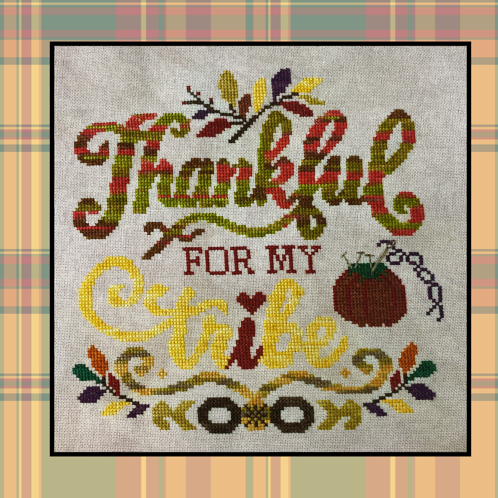 Thankful for my Tribe - Barefoot Needle Art