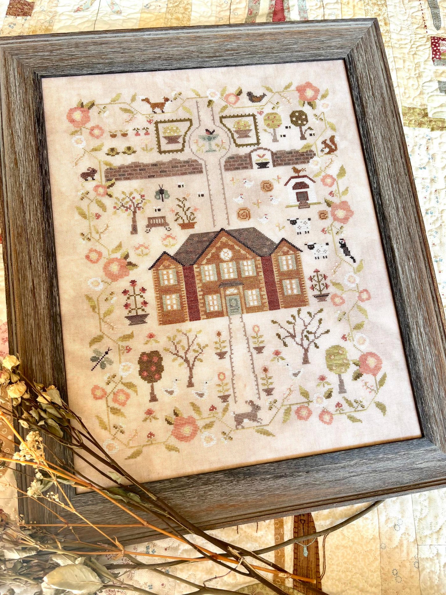 The Garden at Rosewood Hollow - Blueberry Ridge Designs