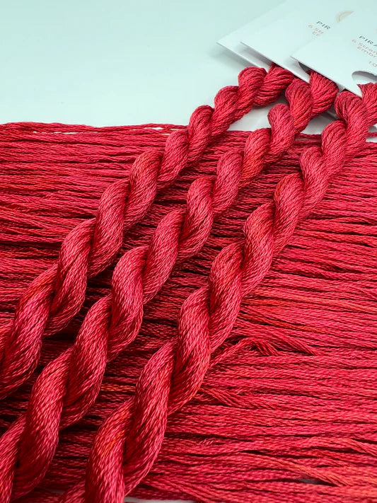 Tomato - Pirate + Robin 6 Strand Embroidery Floss
