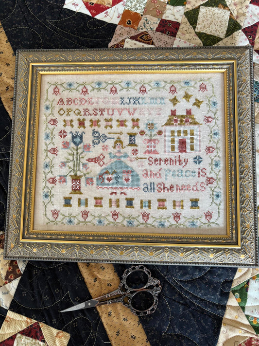 Serenity - Pansy Patch Quilts & Stitchery