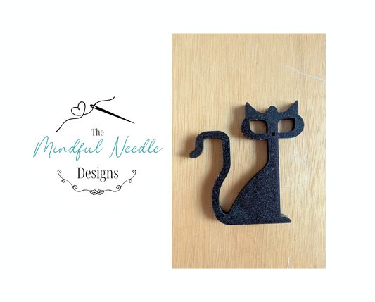 Black Cat Needle Minder - Mindful Needle Designs