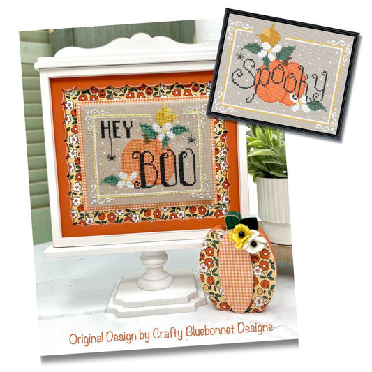 Hey Boo - Crafty Bluebonnet Designs
