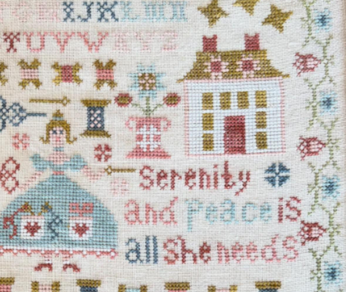 Serenity - Pansy Patch Quilts & Stitchery
