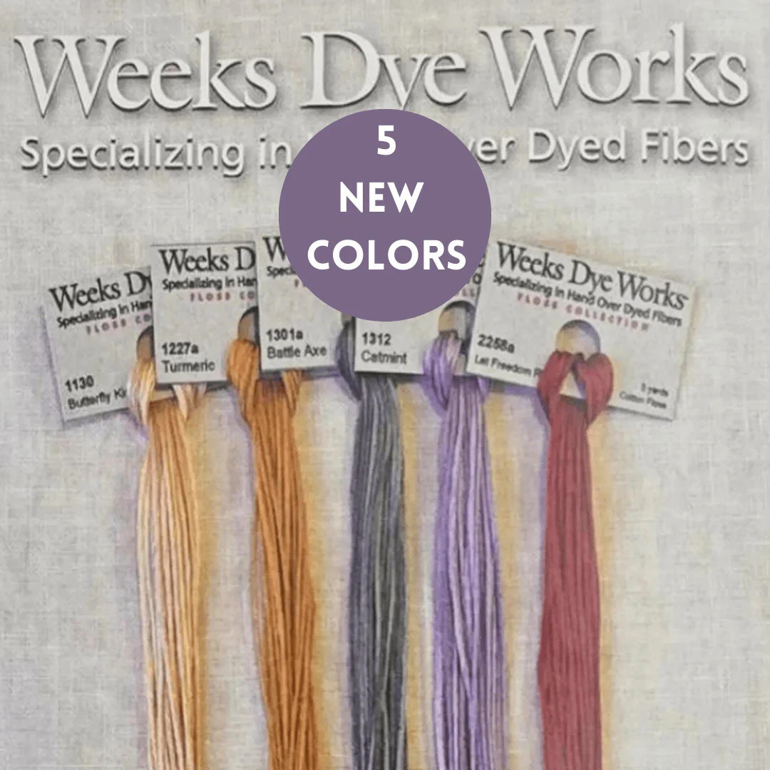 Weeks Dye Works 2026 New Floss Pack