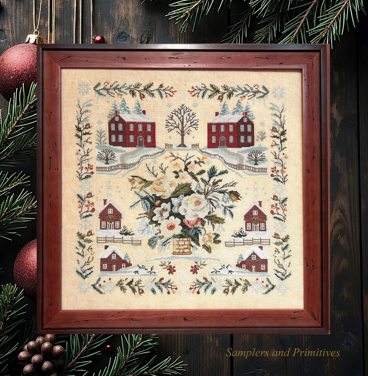 Winter Day Sampler - Samplers and Primitives